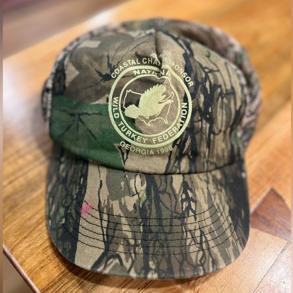 VINTAGE. Postal Georgia Wild Turkey Federation 1996 ball cap